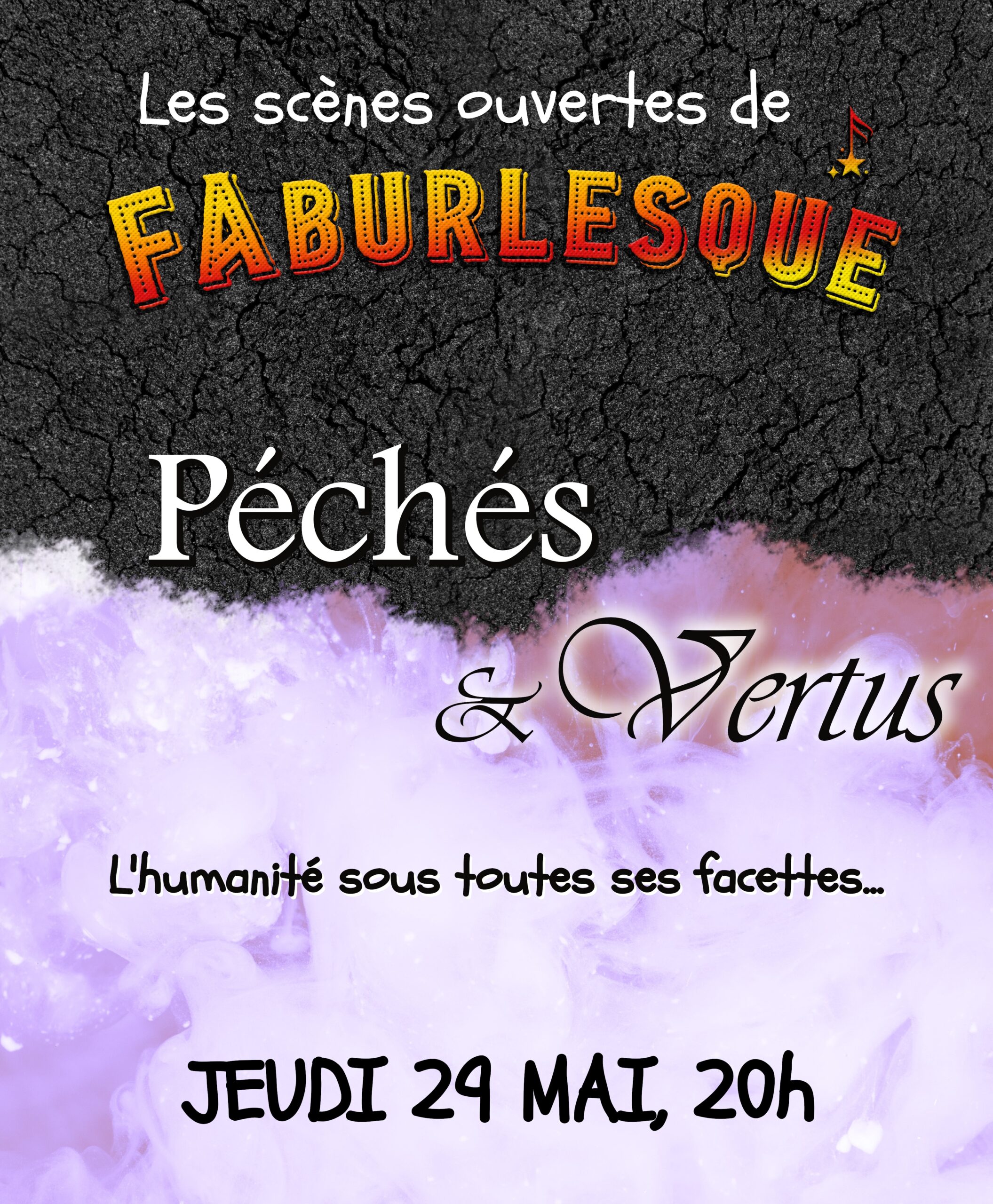 Affiche Péchés et Vertus